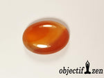 cabochon cornaline 2.5 cm objectif zen