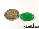 cabochon 25mm jade de malaisie objectif zen