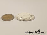 objectif zen cabochon 4cm howlite blanche