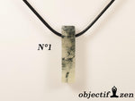 collier prehnite sur cordon objectif zen 
