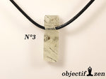 objectif-zen collier prehnite sur cordon