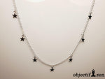 collier fantaisie multi étoiles objectif zen