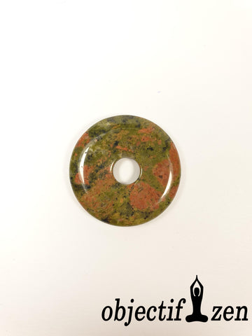 donut ou pi chinois 3 cm unakite objectif zen