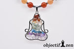 améthyste collier 7 chakras meditation objectif zen