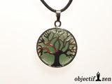 collier arbre de vie aventurine objectif zen