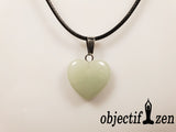 pendentif coeur 2 cm en aventurine