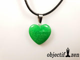 pendentif coeur 2 cm en jade de malaisie