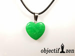 pendentif coeur 2 cm en jade de malaisie