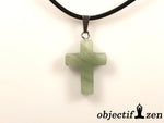 pendentif croix aventurine objectif-zen