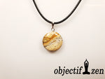 pendentif galet 2 cm en jaspe paysage
