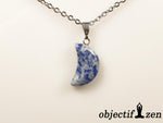 pendentif lune sodalite objectif zen