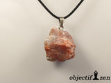 pendentif minerai brut onyx lithothérapie objectif zen