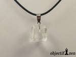 pendentif cristal de roche pierre roulée objectif zen