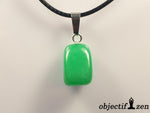 pendentif pierre roulée objectif zen jade malésien