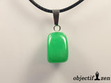 pendentif pierre roulée objectif zen jade malésien