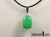pendentif pierre roulée jade mélesien objectif zen 