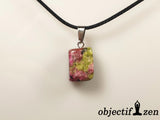 pendentif pierre roulée rubis zoisite objectif zen