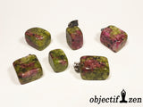 pendentif pierre roulée rubis zoisite objectif zen