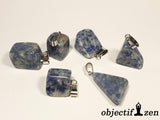 pendentif de sodalite objectif zen pierre roulée