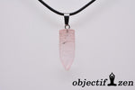 opbjectif zen pendentif balle quartz cerise 