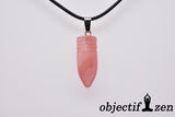 pendentif balle quartz cerise objectif-zen