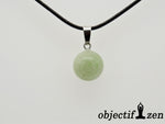 pendentif bille aventurine objectif-zen