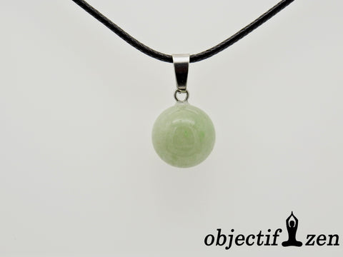 pendentif bille aventurine objectif-zen