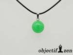 pendentif bille jade de malaisie objectif-zen