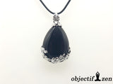 pendentif floral onyx objectif-zen