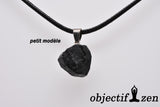 pendentif pierre brute tourmaline noire objectif-zen