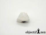 objectif zen pierre naturelle brute quartz blanc et tourmaline noire