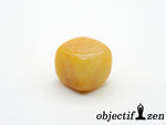 selection zen pierre roulée cube calcite orange