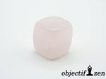 objectif-zen cube quartz rose pierre roulée