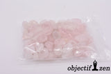 objectif zen quartz rose pierres roulees sachet 50g