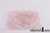 quartz rose pierres roulées sachet 50g objectif-zen